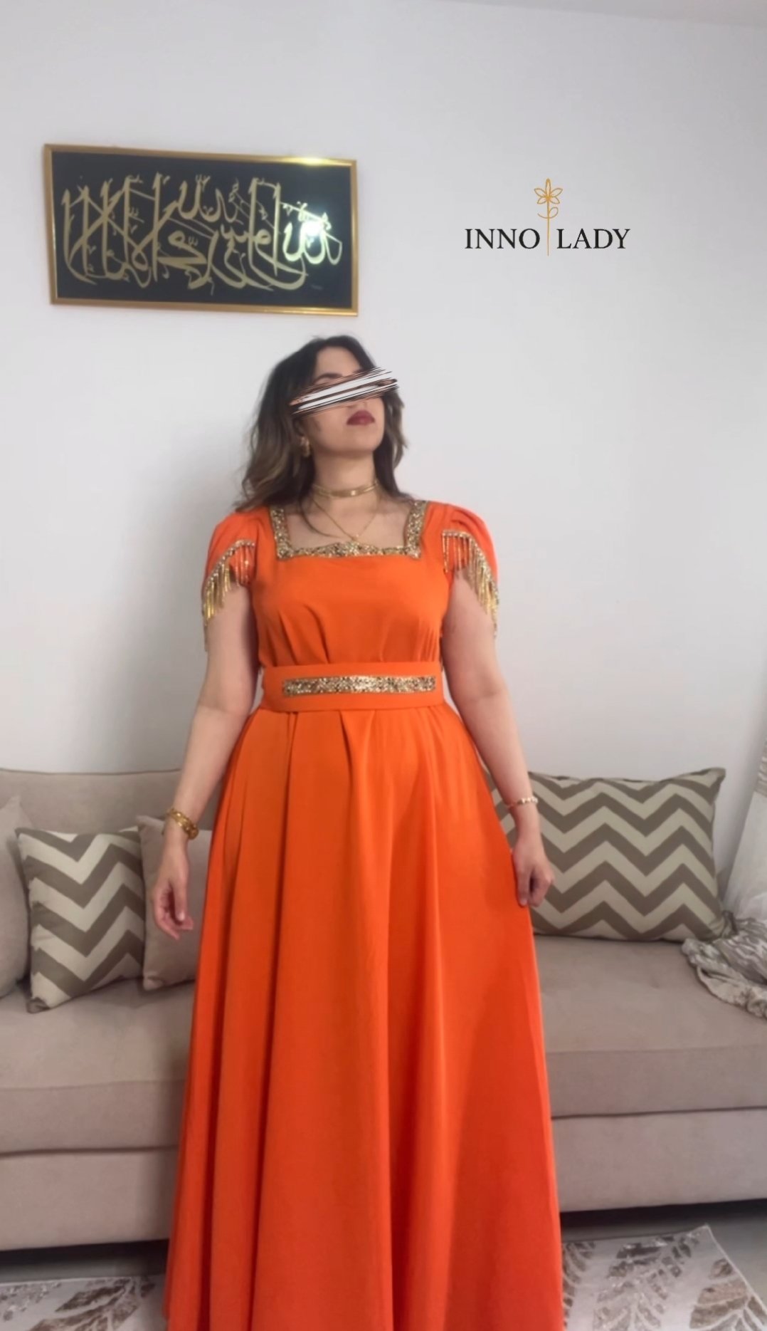 👑قندورة أميرة أناقة تخلي حضورك يهدر عليك قبل كلامك - الصورة 3