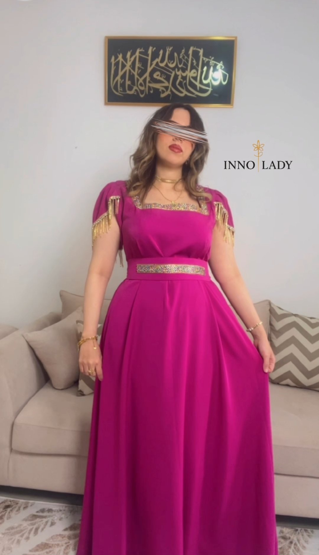 👑قندورة أميرة أناقة تخلي حضورك يهدر عليك قبل كلامك